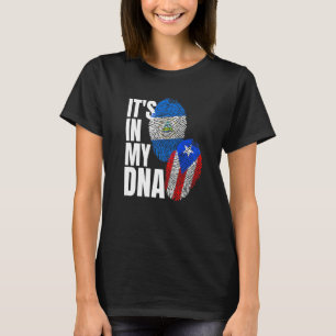 Nicaraguansk och puertoricansk DNA-flaggans arv T Shirt