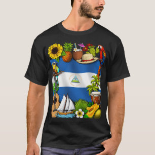 Nicaraguas arv t shirt