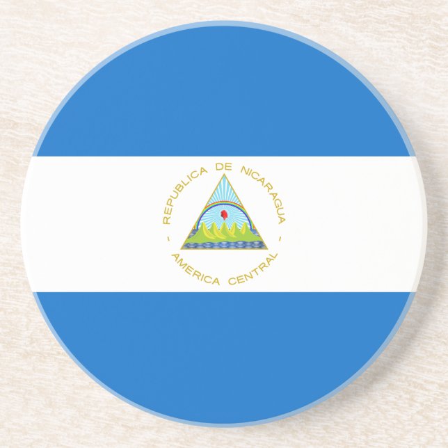 Nicaraguas flagga underlägg (Framsidan)