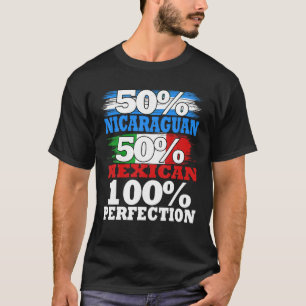 Nicaraguas mexikanska Pride Mexiko Nicaragua Latin T Shirt