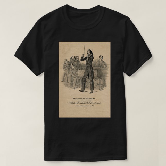 Niccol Paganini T Shirt (Design framsida)