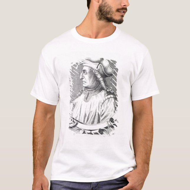 Niccolo Machiavelli 1724 Tee (Framsida)