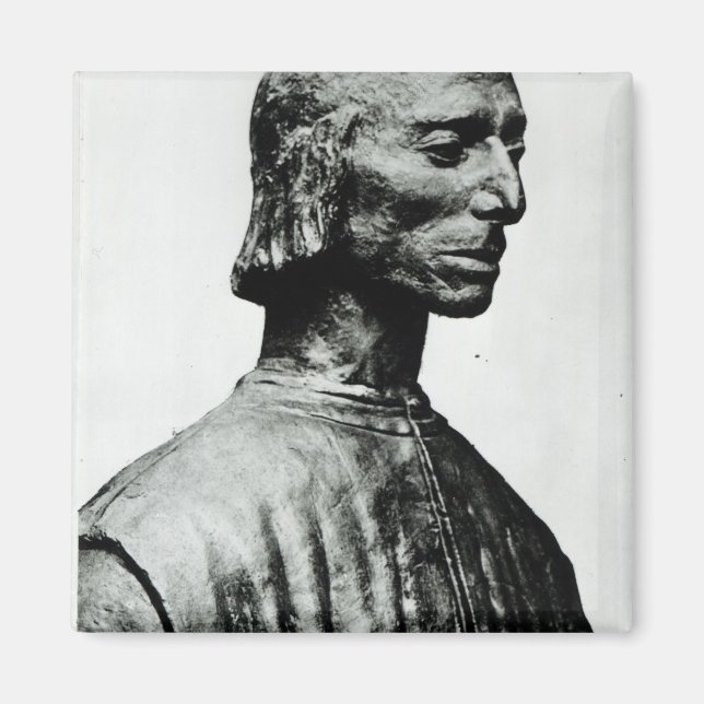 Niccolo Machiavelli Bust Magnet (Framsidan)