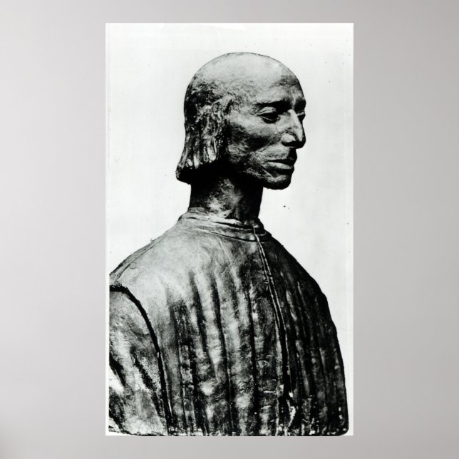 Niccolo Machiavelli Bust Poster (Framsidan)