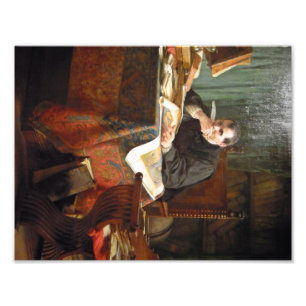 Niccolò Machiavelli i hans studie, vid Stephano Fototryck