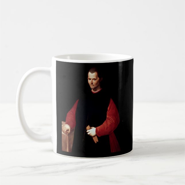 Niccolo Machiavelli Kaffemugg (Vänster)