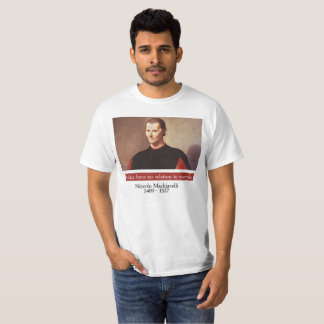 Niccolo Machiavelli T-tröja T Shirt