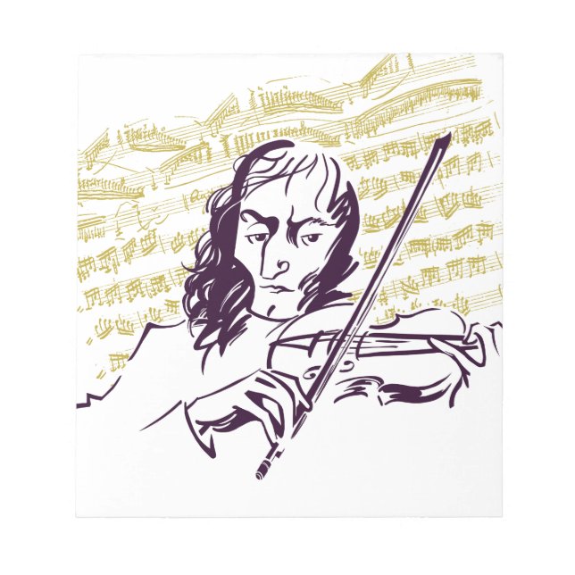 Niccolo_Paganini Anteckningsblock (Framsida)