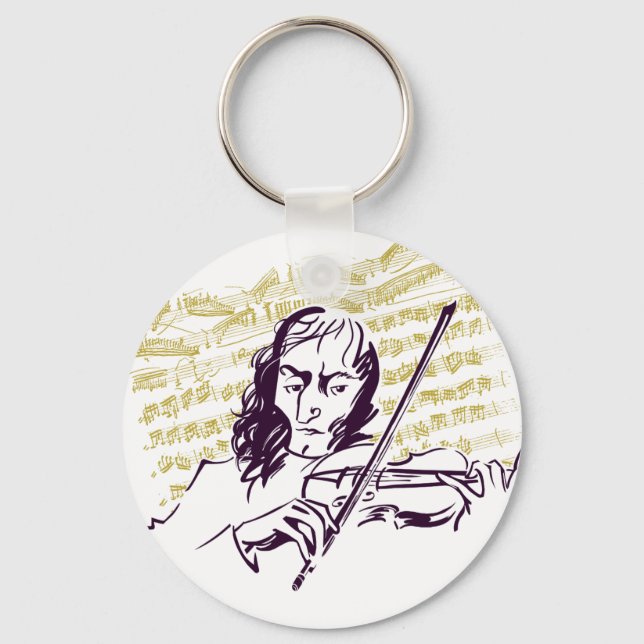Niccolo_Paganini Nyckelring (Framsida)