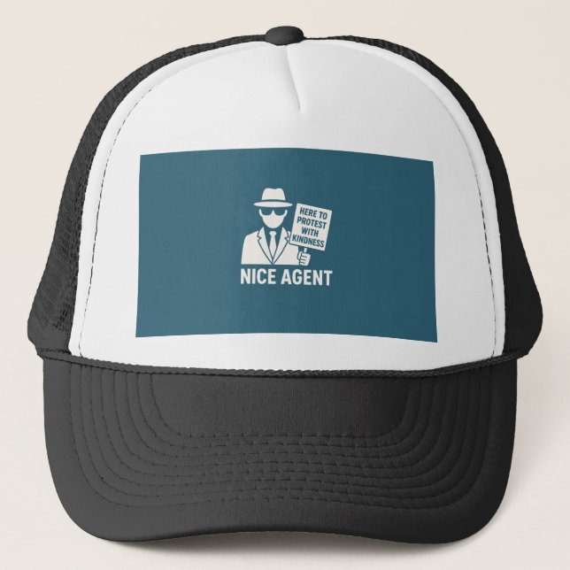 Nice Agent – Kindness Agent Cap Keps (Framsida)