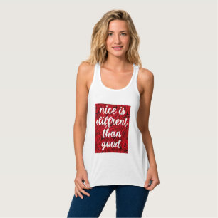 Nice är annorlunda än Bra Linne Med Racerback