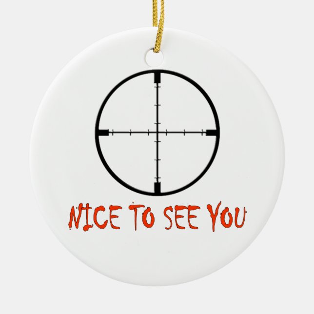 NICE ATT SE DIG JULGRANSPRYDNAD KERAMIK (Framsidan)