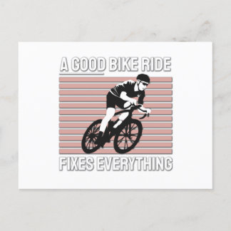 Nice Bike Rider Design - En Bra Bike Ride Fixes Vykort