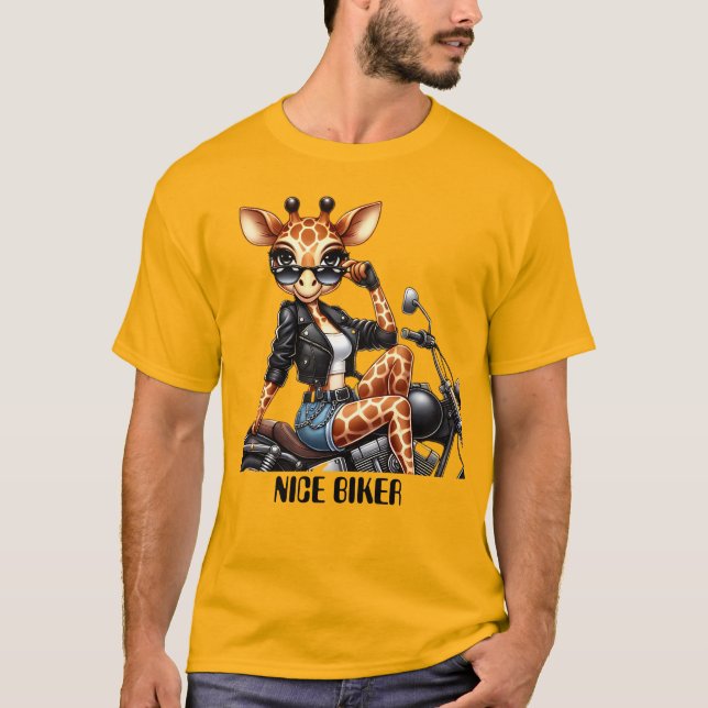 Nice biker t shirt (Framsida)