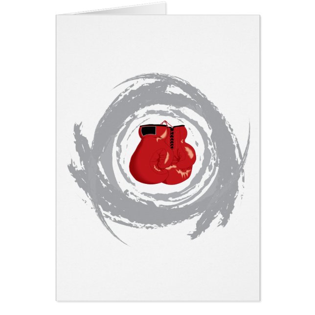 Nice boxas cirkulärGrunge Hälsningskort (Framsidan)