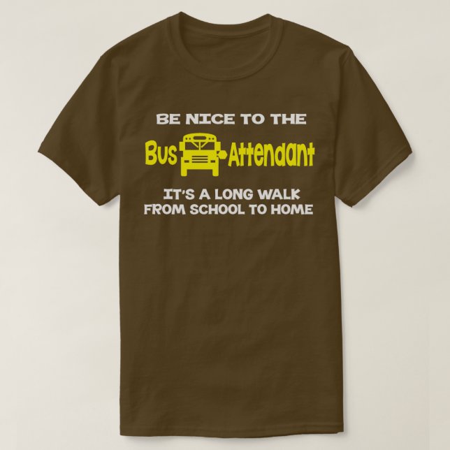 NICE BUSS DRIVER 1 T SHIRT (Design framsida)