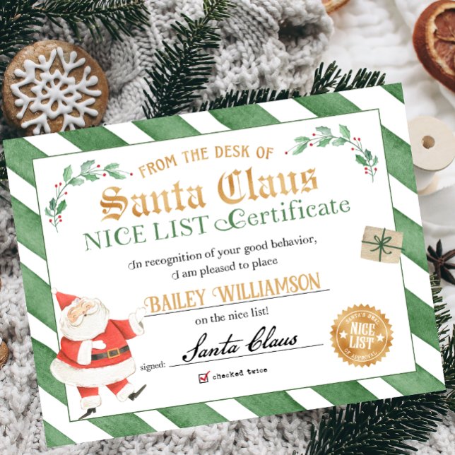 Nice-certifikat godkänt Jultomten Poster (Skapare uppladdad)