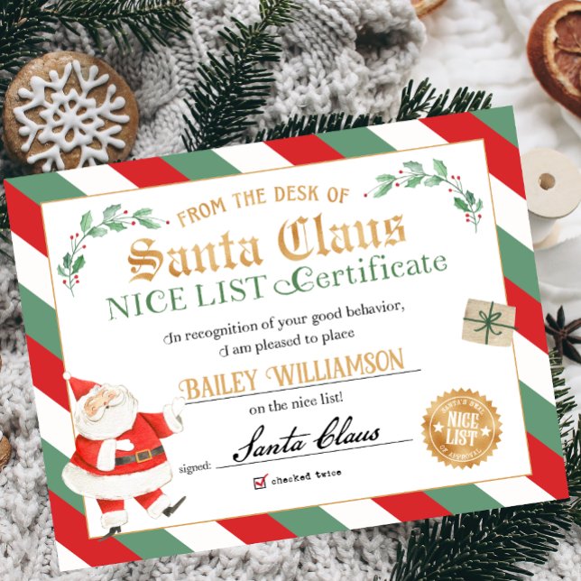 Nice-certifikat godkänt Jultomten Poster (Skapare uppladdad)
