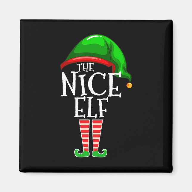 Nice-Elf-gruppen matchar familjejulen Magnet (Framsidan)