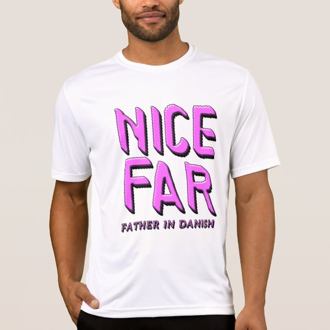 NICE FAR, FAR I DANISH 1 T SHIRT (Framsida)