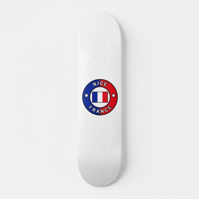 Nice Frankrike Mini Skateboard Bräda 18,5 Cm (Framsida)