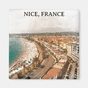 Nice Frankrike Prostege des Anglais Magnet