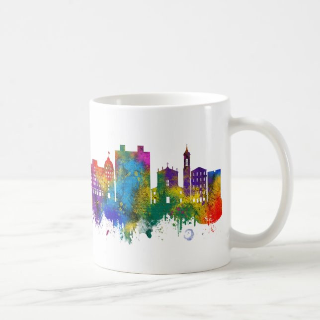 Nice Frankrike Skyline Kaffemugg (Höger)