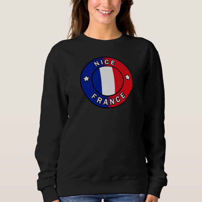 Nice Frankrike T Shirt (Framsida)