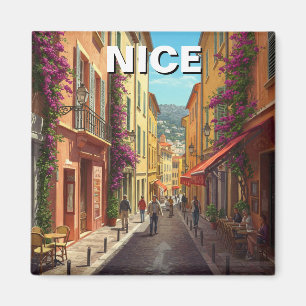 Nice Frankrike Travel Magnet