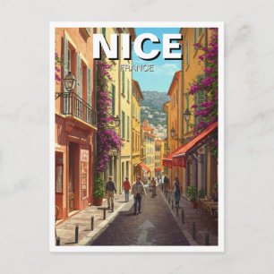 Nice Frankrike Travel Vykort