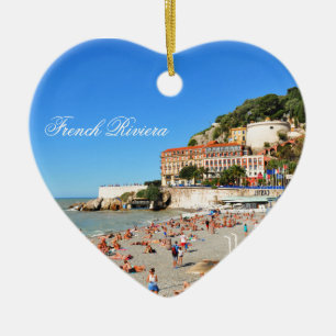 Nice. Franska Riviera Julgransprydnad Keramik