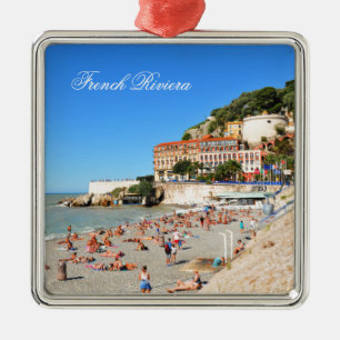 Nice. Franska Riviera Julgransprydnad Metall