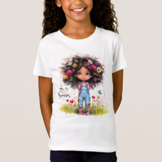 Nice Human Quirky Girl T-Shirt