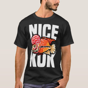 Nice Kok Funny Flowerhorn Cichlid Fish Keeper  T Shirt