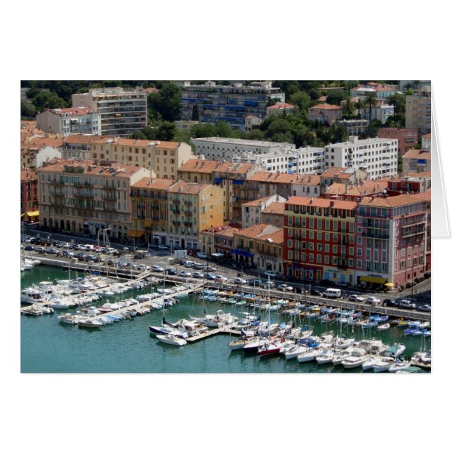 Nice Marina, S Cyr Hälsningskort (Framsidan Horizontal)