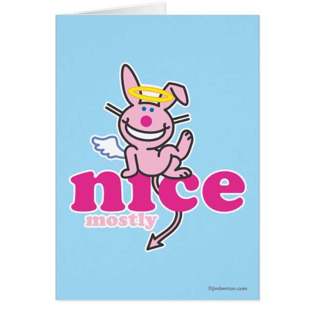 Nice mestadels hälsningskort (Framsidan)