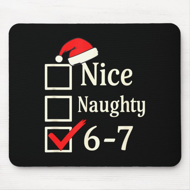Nice Naughty 67 Christmas Brain Rot  Musmatta (Framsidan)