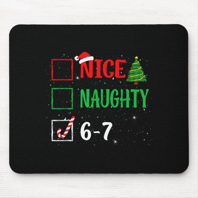 Nice Naughty 67 Funny Christmas Brainrot Six Seven Musmatta (Framsidan)