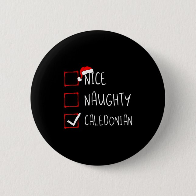 Nice Naughty New Caledonian Christmas Or New Caled Knapp (Framsida)