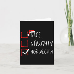 Nice Naughty Norsk Norge - kulturarv R Kort