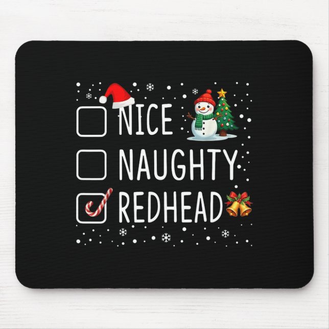 Nice Naughty Redhead  Musmatta (Framsidan)