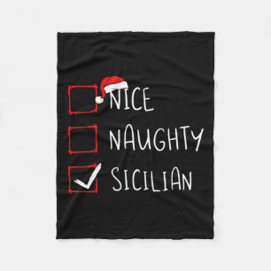 Nice Naughty Sicilian jul Sicily Heritage Ro Fleecefilt