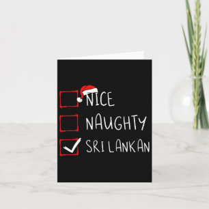 Nice Naughty Sri Lankas jul Sri Lanka Herita Kort