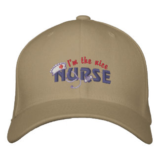 Nice Nurse Broderad Keps