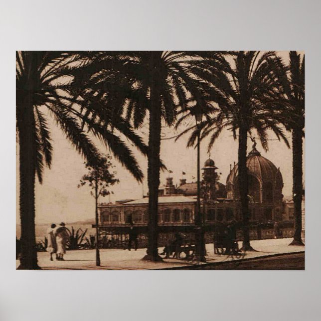 Nice Palais de la Jetéee Casino Poster (Framsidan)