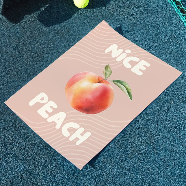 Nice Peach | Utskrift från badrum | Trendigets väg Poster (Skapare uppladdad)