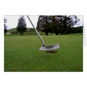 Nice Putt Hälsningskort