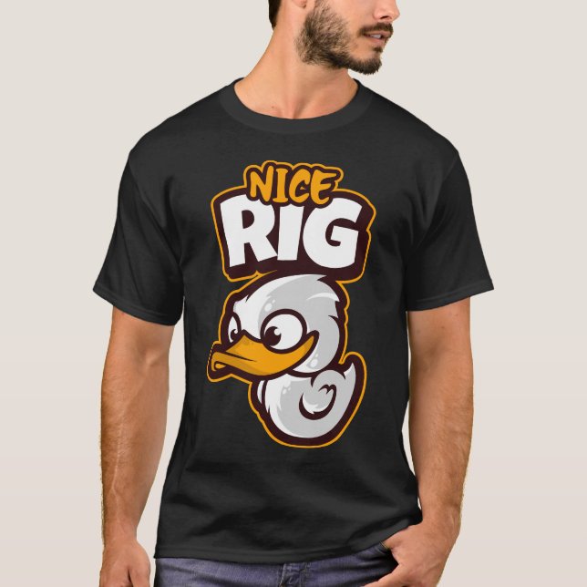 Nice Rig T Shirt (Framsida)