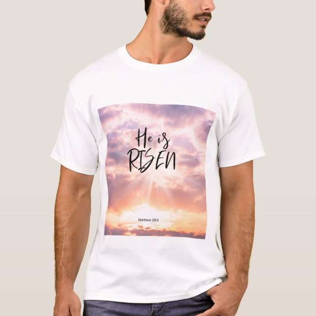 Nice risen design  t shirt (Framsida)