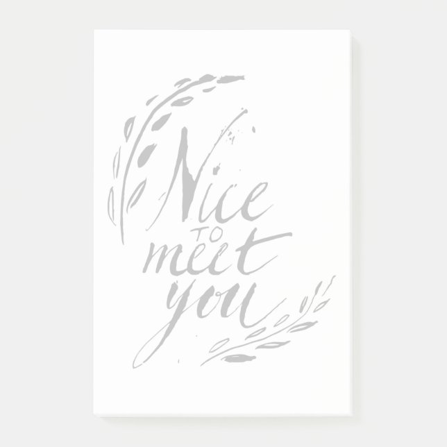 Nice som möter dig post-it block (Framsida)